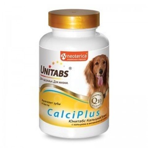 Unitabs CalciPlus с кальцием и фосфором для собак