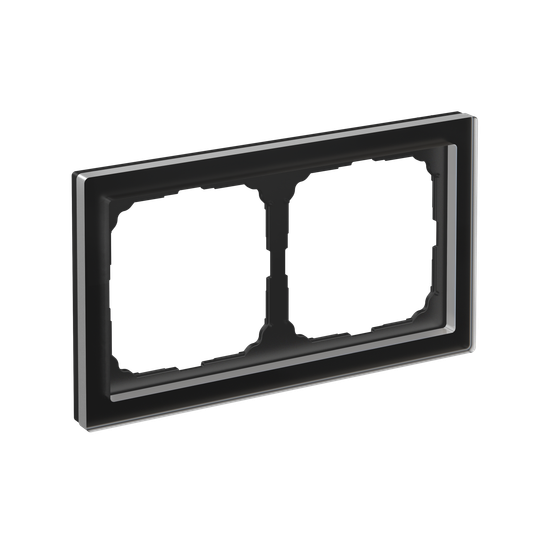 Рамка 2-м ArtGallery Pure органич. стекло черн. SE GAL321002