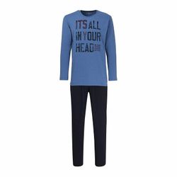 Мужская пижама со штанами синяя Tom Tailor 071097/5609 621