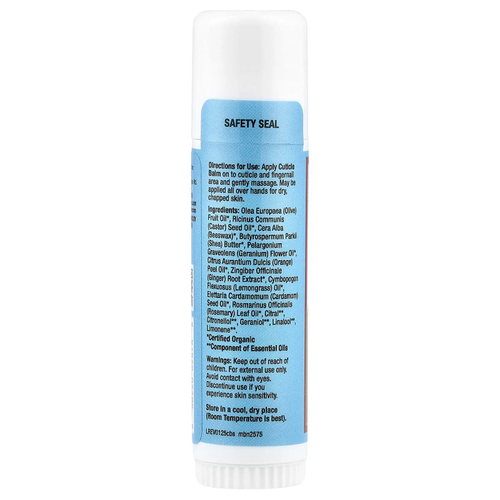 Mild By Nature, Sierra Bees™, бальзам-стик для кутикулы, герань, апельсин и лемонграсс, 17 г (0,6 унции)
