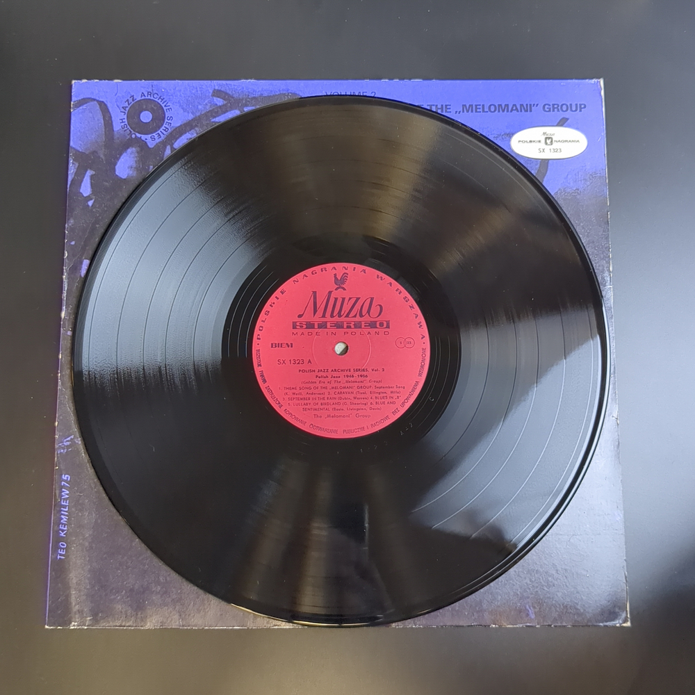 LP Polish Jazz 1946-1956 vol 2 – Golden Era of the Melomani Group. Виниловая пластинка 12 дюймов. Muza Poland