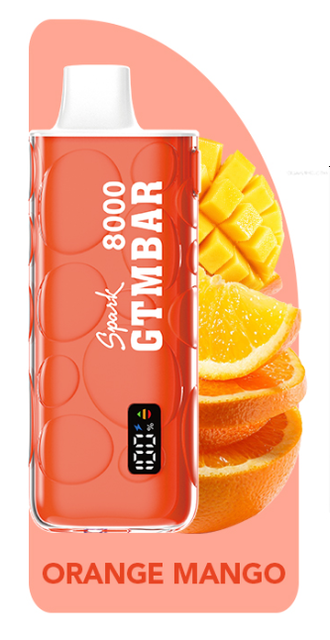 Одноразовый Pod GTM Bar Spark - Orange Mango (8000 затяжек)
