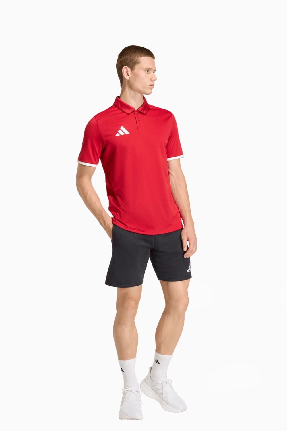 Футболка adidas Entrada 26 Polo - красный