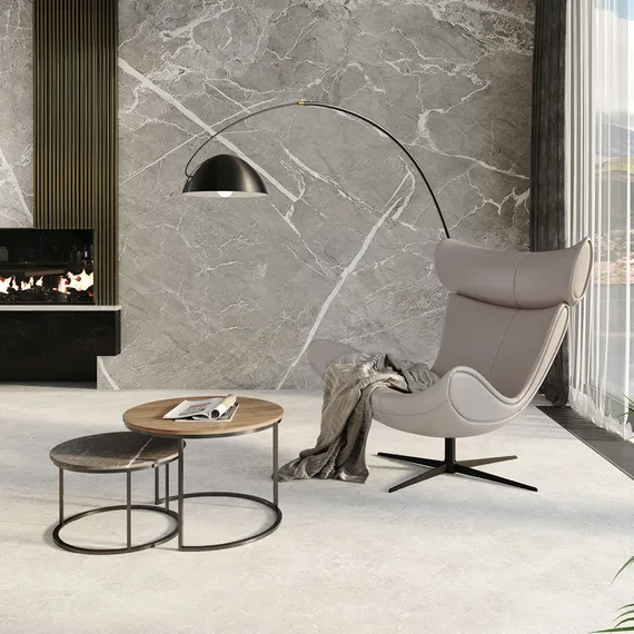 Кресло Toro, бежевая экокожа