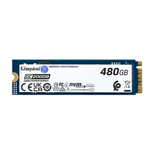 Твердотельный накопитель SSD 480 Gb, M.2 2280, Kingston DC2000B, SEDC2000BM8/480G, PCIe4, 7000R/800W