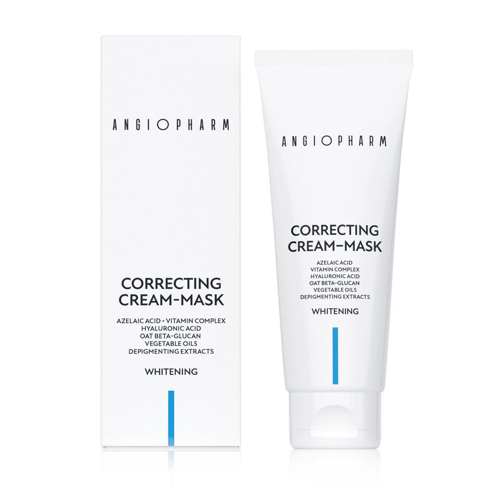Осветляющая корректирующая крем-маска ANGIOPHARM Correcting Cream Mask 75 мл