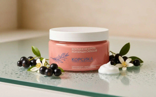 BOUTIQUE DE SAVON Скраб кремовый Корсика