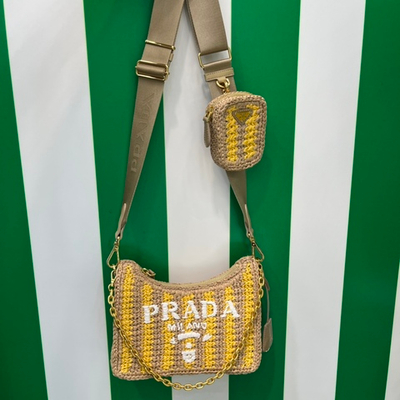 Prada Re-Edition 2005 Crochet Bag