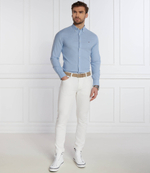 рубашка 1985 flex oxford rf shirt Tommy Hilfiger - голубой(MW0MW29968)