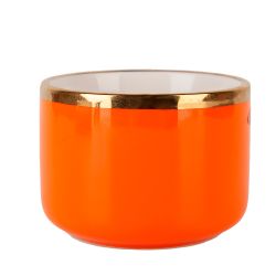 Чашка с блюдцем "Royal line. Orange" v=200мл. (min4) (транспортная упаковка)