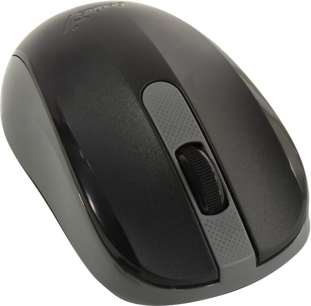 Genius Wireless Silent Mouse <NX-8008S Black> (RTL)  USB 3btn+Roll  (31030028400)