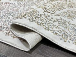 Ковер UMBRIA 0.8*1.5 дизайн A3584B IVORY/MUSTARD