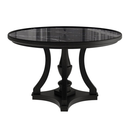 Стол круглый Алабама керамика