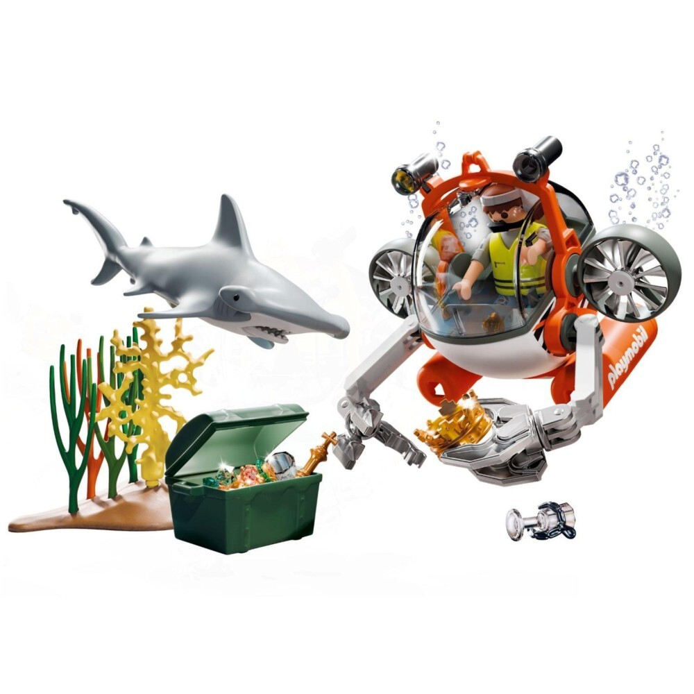 Playmobil - Action Heroes Охота за сокровищами на подводной лодке 71860