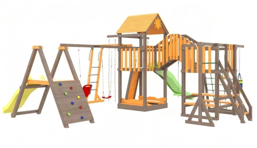 Детская площадка Classic Панда Фани Мостик 2 NEW