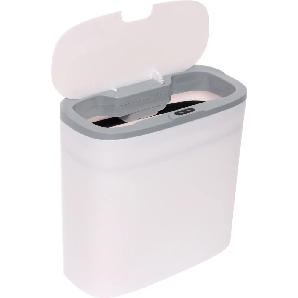 Контейнер для мусора»Smart «14л белый сенсорная крышка работает от батареек LR6 W8626C