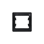 GLOSSA 1-постовая РАМКА, АНТРАЦИТ