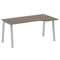 Метал Систем Стол криволинейный правый на А-образном м/к БА.СА-1 (R)  1600*900*750