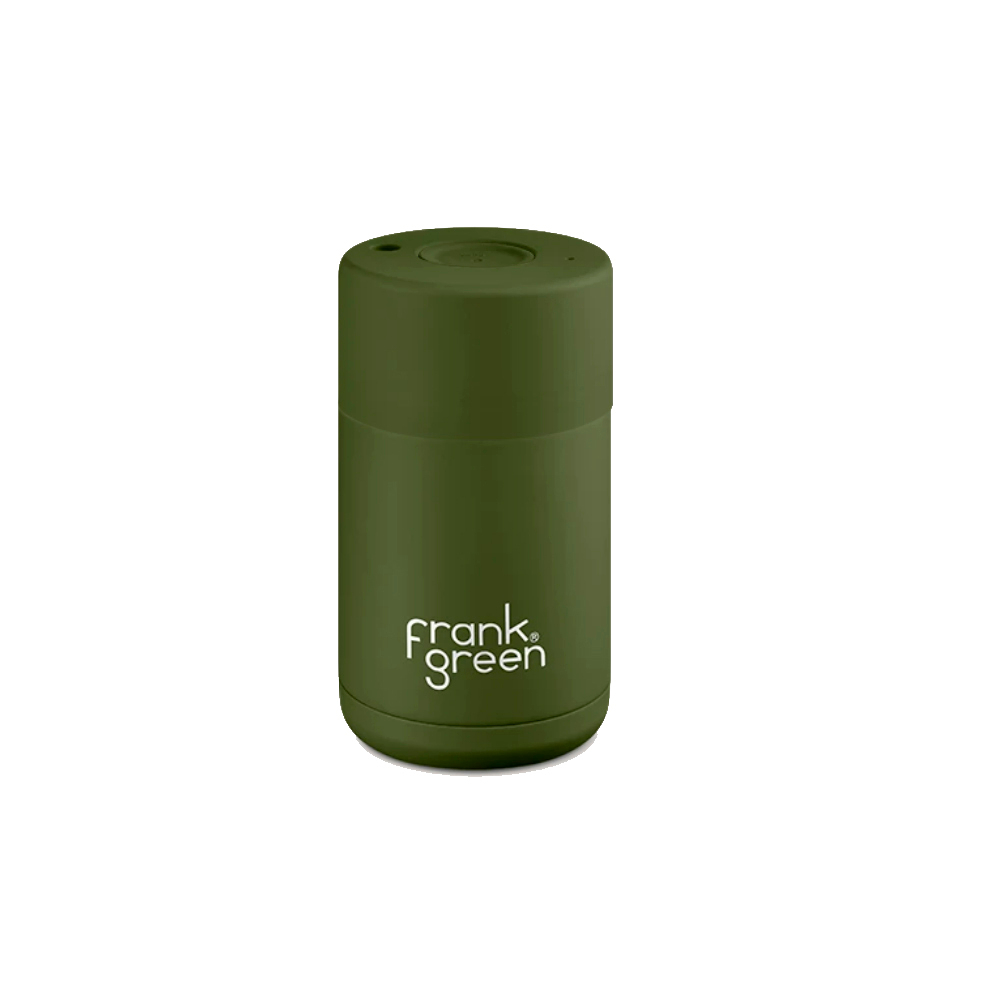 Термокружка Frank Green Ceramic reusable cup, 295 мл (10oz), хаки