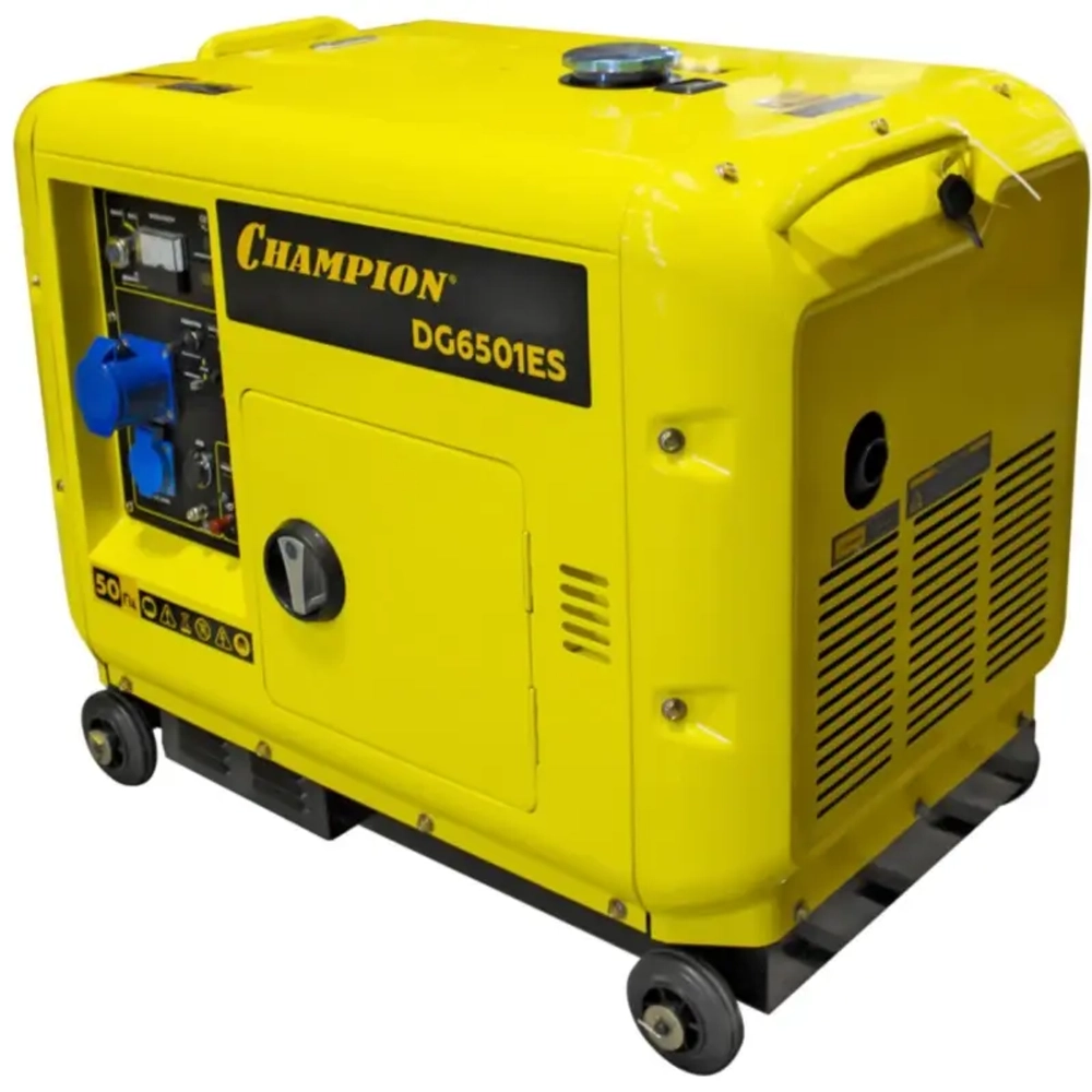 CHAMPION DG6501ES генератор дизельный