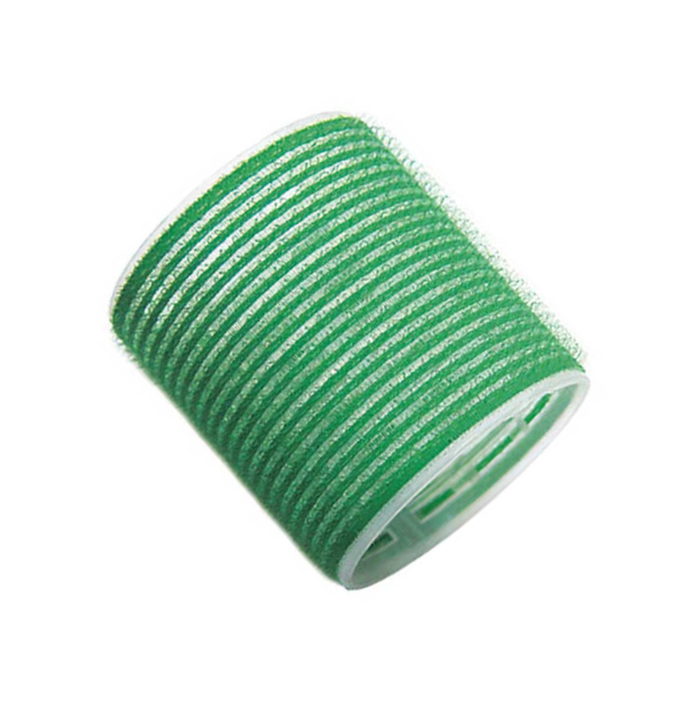 Бигуди-липучки Sibel 61мм зелёные 6шт/уп