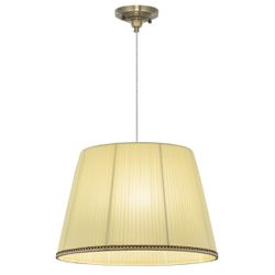 Citilux Вена CL402033 Подвесной светильник бронза с кремовым абажуром