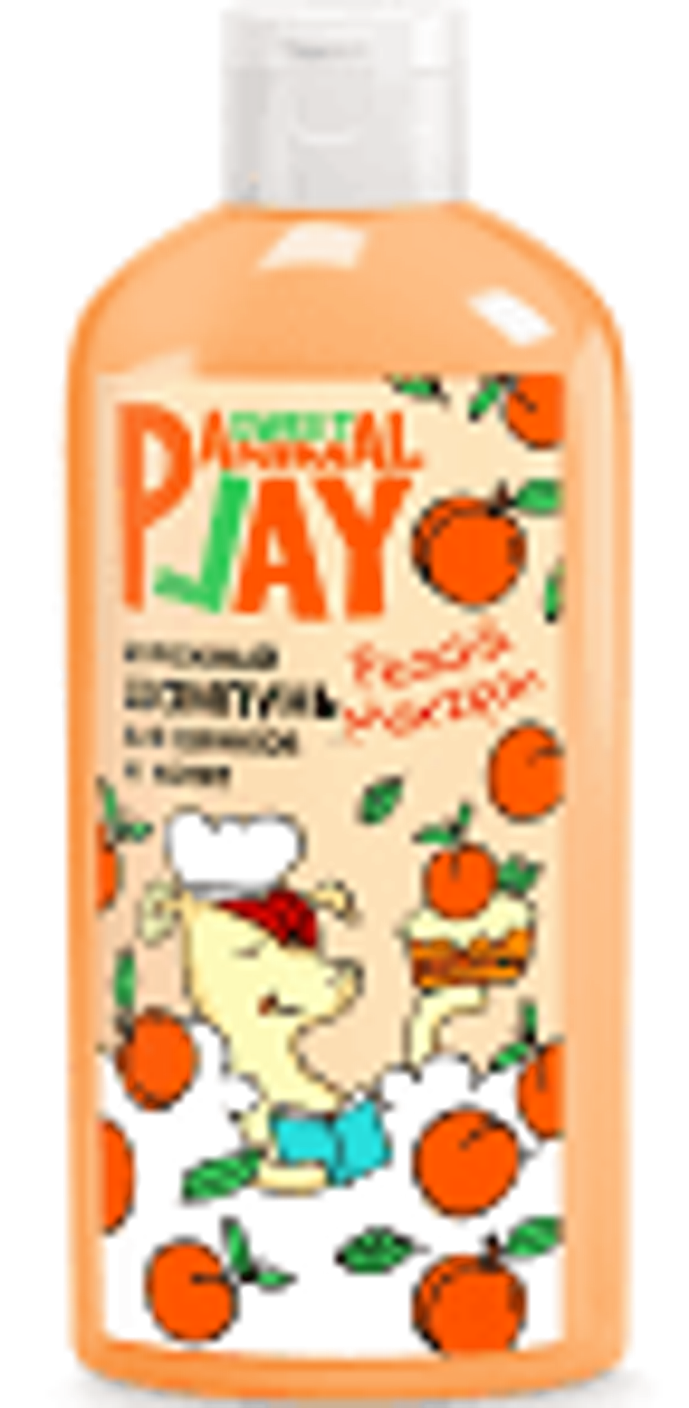 Animal Play 300мл Sweet Шампунь бережный для кошек и собак. с ароматом персикового марципана