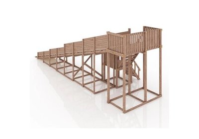 Зимняя горка "Метелица" 10 метров