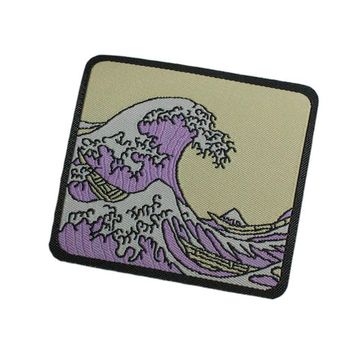 Термонаклейка на рюкзак и на одежду. Wave