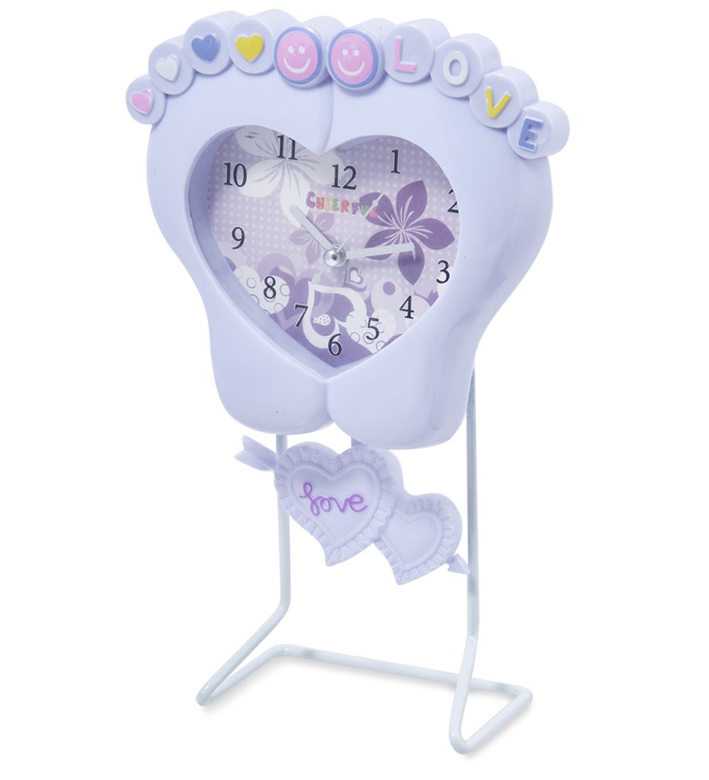 CL-56/3 Часы «Сердце» фиолетовый