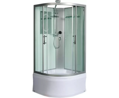 Душевая кабина WeltWasser (ВельтВассер) Halle 801, с высоким поддоном, 80x80x217