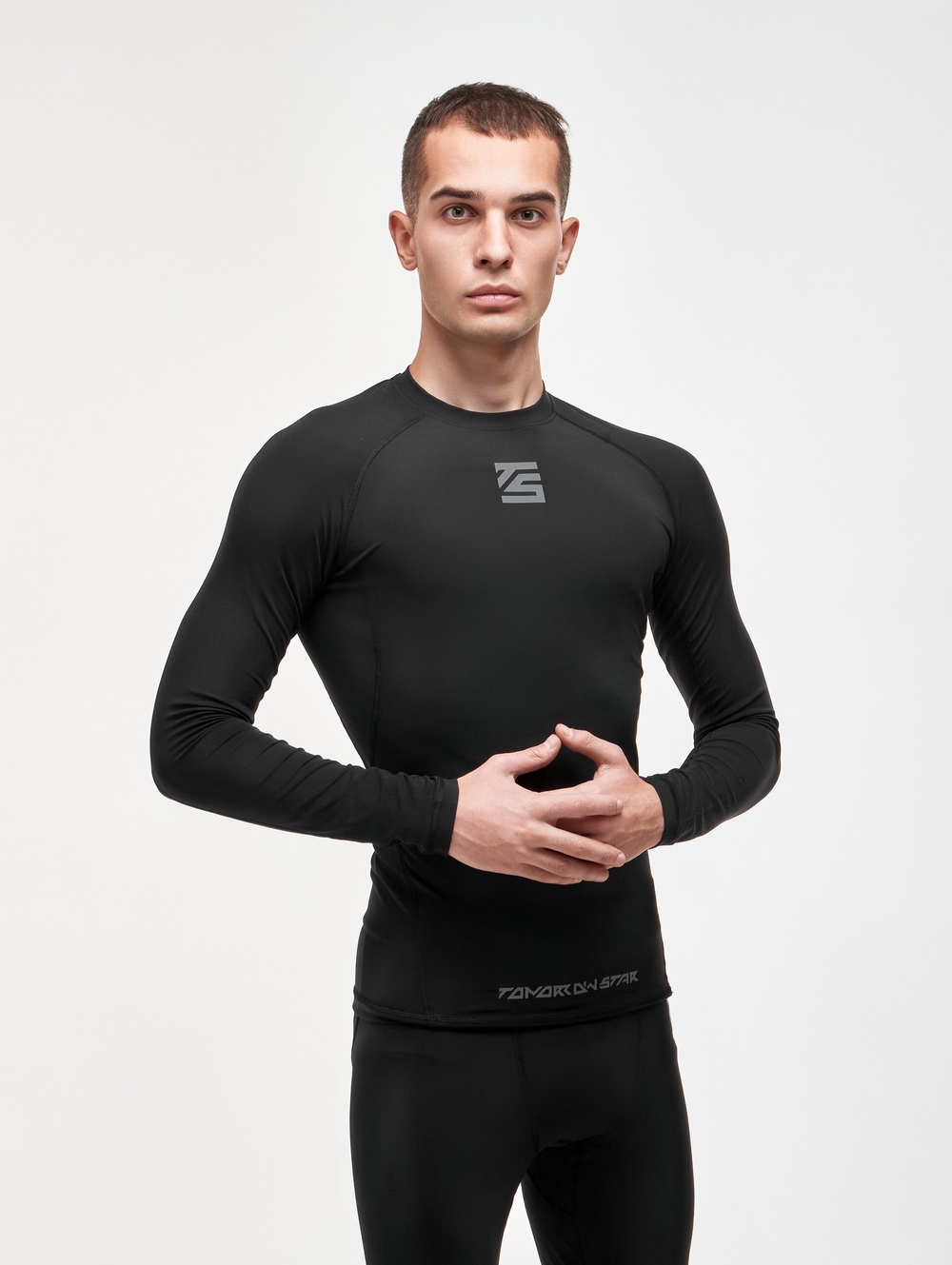 Рашгард Tomorrow Star Full Black Line