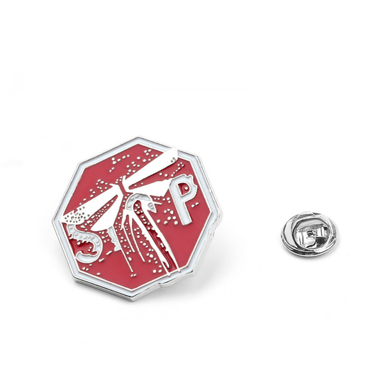 Значок металлический Одни из нас, р-р 3,1см