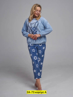 Теплая флисовая пижама