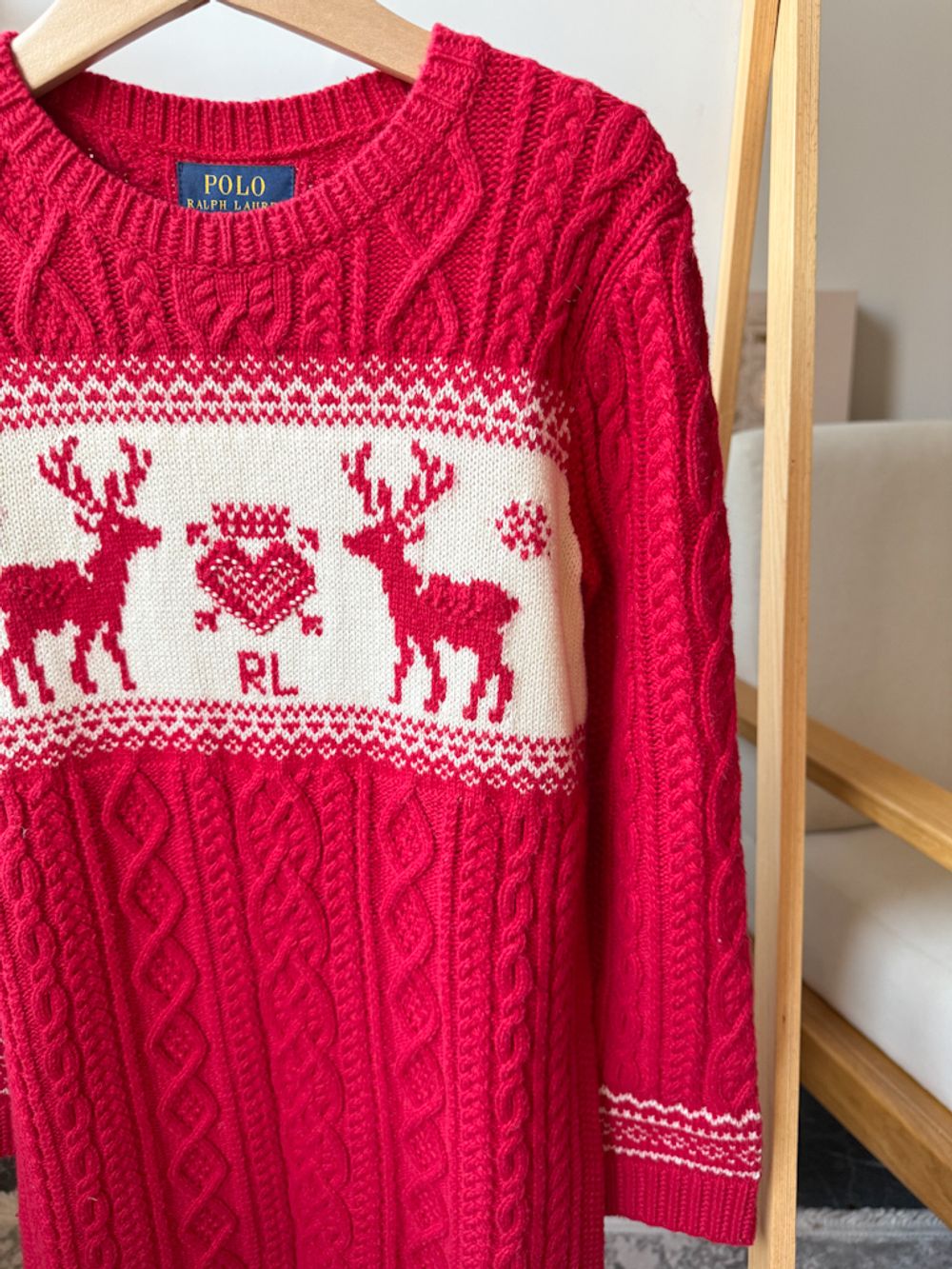 Вязаное платье Polo Ralph Lauren, 122