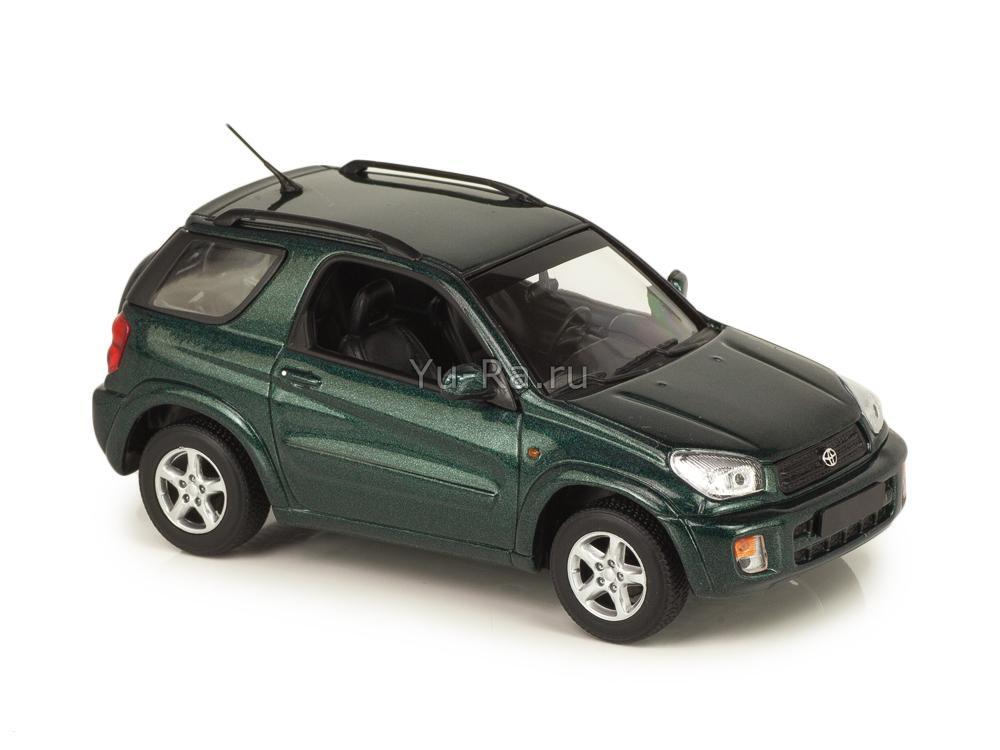 Toyota RAV4 2000 dark green metallic Minichamps 1:43