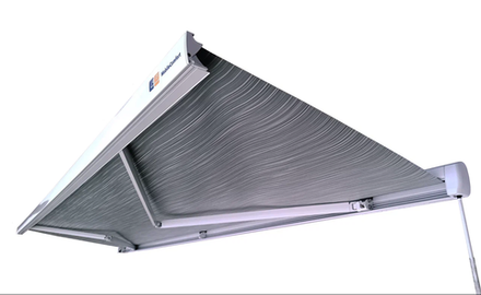 Маркиза безопорная 5 м MobileComfort EAGLE M500WG, настенная, механическая, белая
