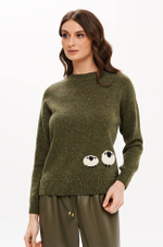 23365 Джемпер женский (хаки)