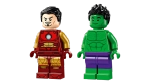 Конструктор LEGO Marvel 76287 Железный человек на мотоцикле и Халк