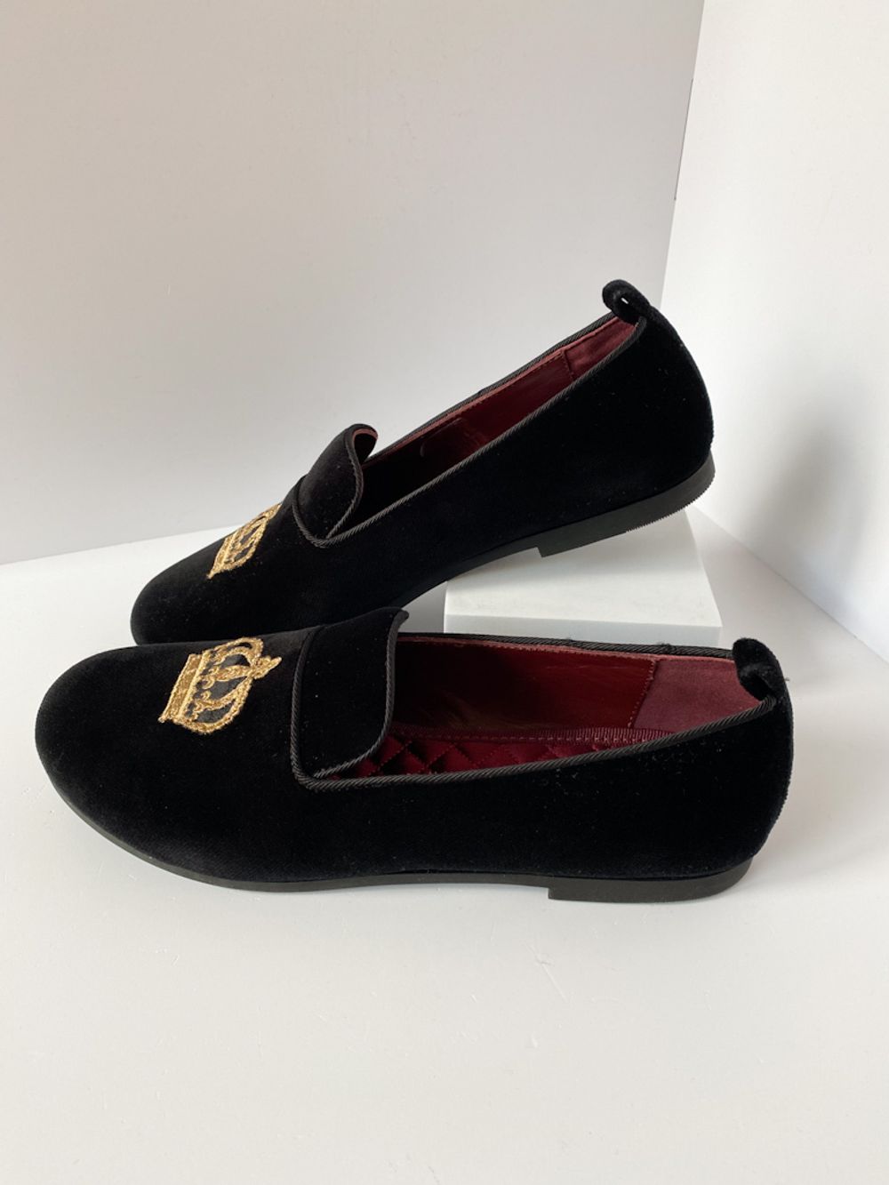 Новые бархатные туфли Dolce&Gabbana, 34,5