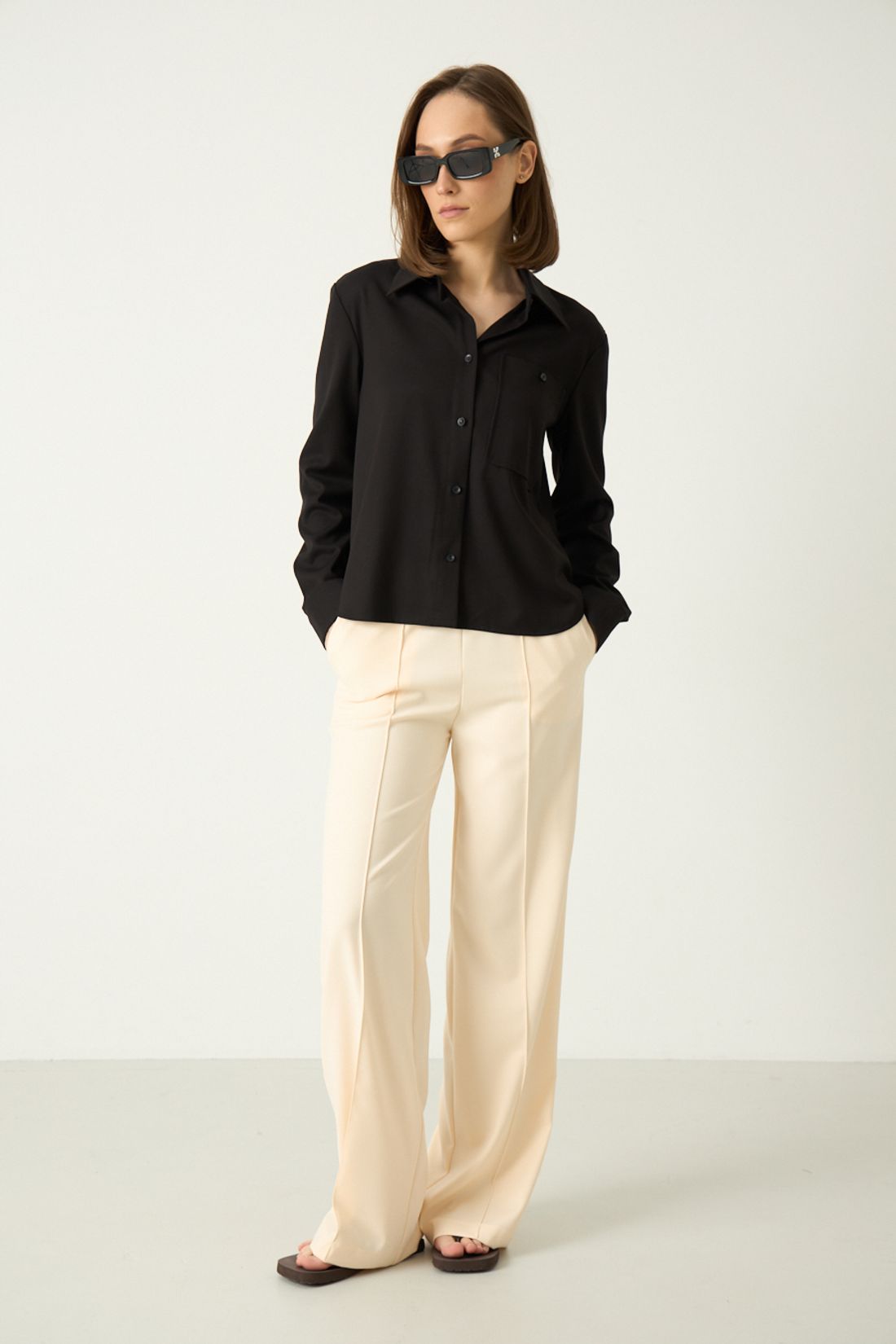 Брюки R2062 персиковый / 40