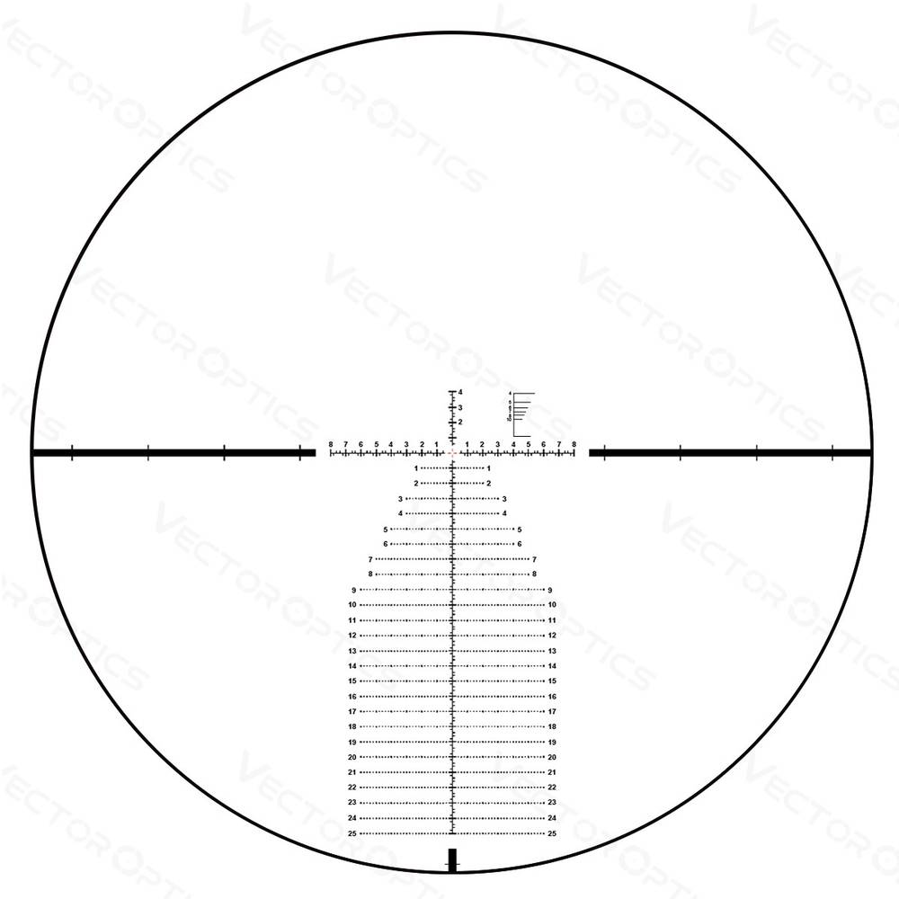 Оптический прицел Vector Optics Continental 5-30x56 Ranging FFP ( Сетка VEC-MBR / с подсветкой )