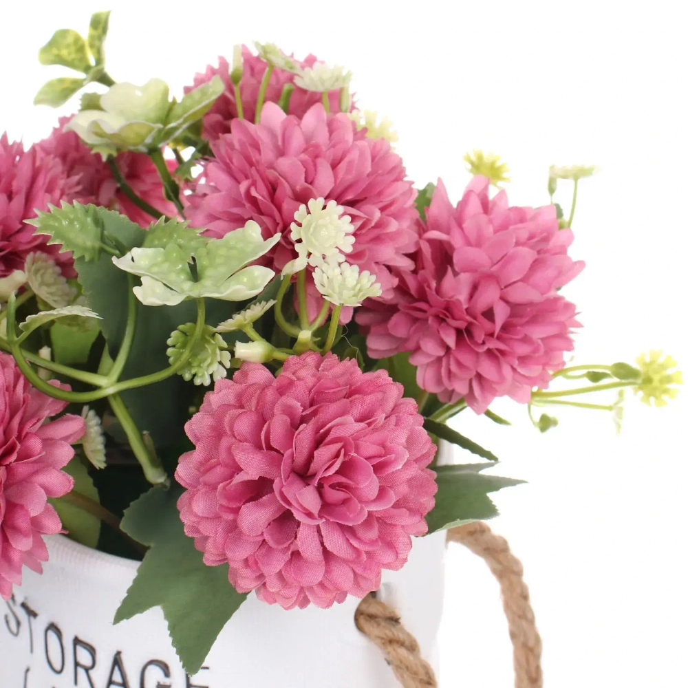 Цветочная композиция «Мечта» 10*20см Хризантемы розовые