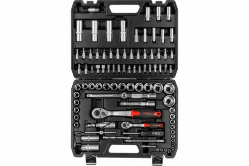 Набор инструментов STARTUL 1/4 , 1/2 6 граней 94 предмета PRO Stuttgart PRO-094S