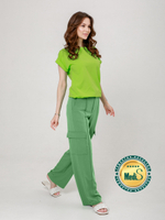 Брюки женские | Б-1037 б искусственный шелк