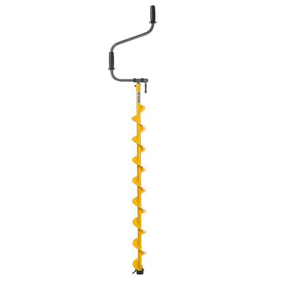 Ледобур BAIKAL 100L левое вращение, L шнека1065мм, глубина 2,3м, цельнотянутый шнек (LBA-100L) Тонар