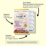 California Gold Nutrition, CranMax®, LactoBif®, пробиотики, 25 млрд КОЕ, 30 вегетарианских капсул