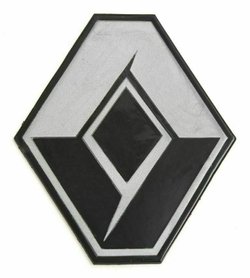 Коврик на панель BIG LOGO AUDI 17,5*14см KING BIG LOGO