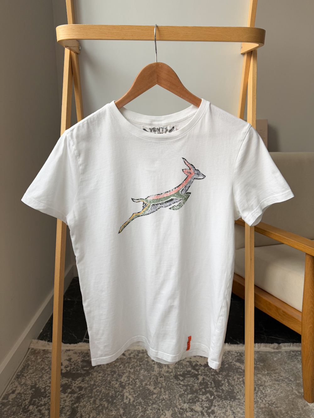 Хлопковая футболка Vents Brull, M