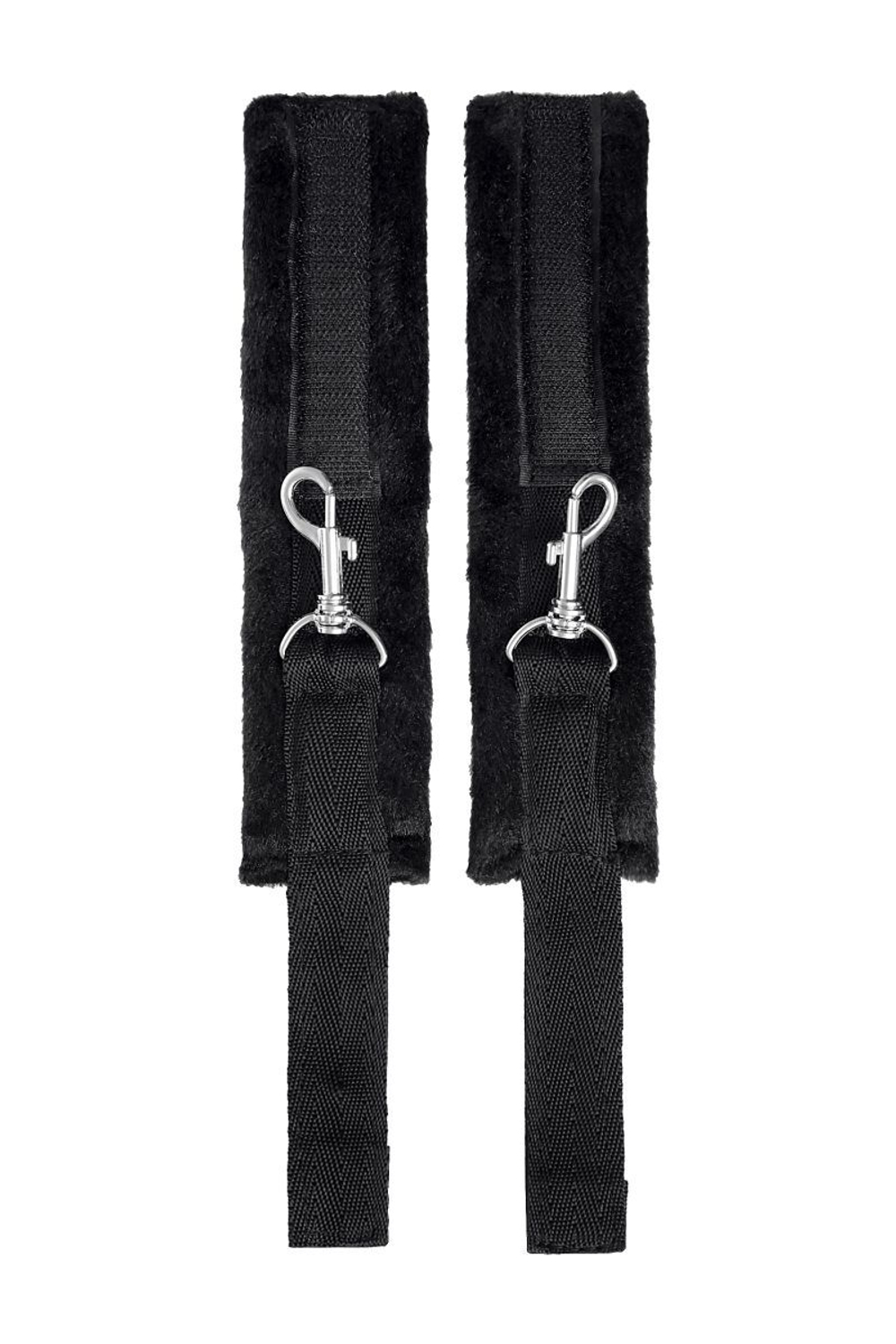 Фиксирующие стропы Anonymo с подушкой под шею (Цвет: черный)